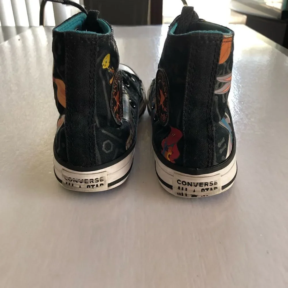 CONVERSE YOUTH Space Jam Hi Tops Size 13